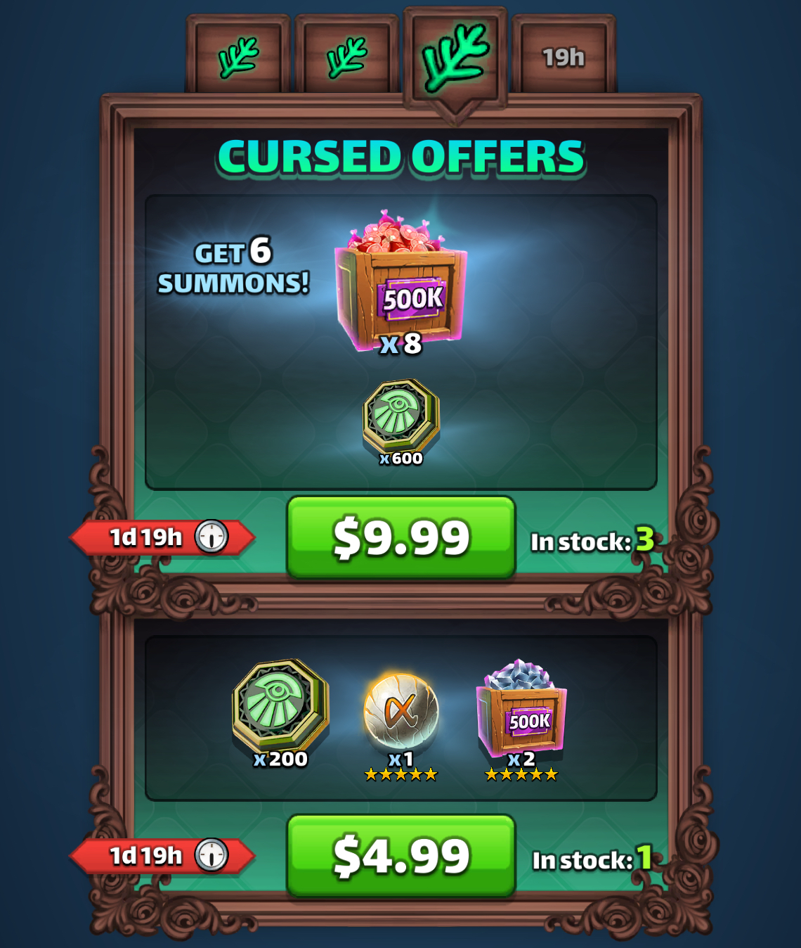 Cursed Offers Day 3